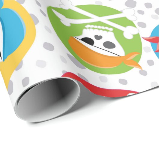 Primair thematisch verpakkingspapier voor patronen cadeaupapier (Rol Hoek)