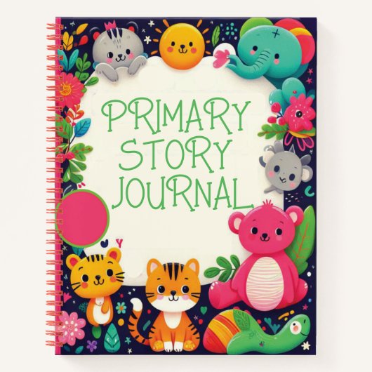 primair verhaaljournaal notitieboek (Voorkant)