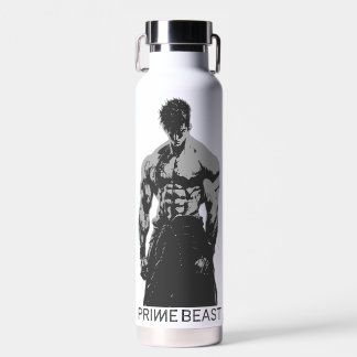 Primaire Beast Gym T-shirt Anime Lichaam Aesthetic Waterfles