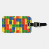 Primaire blokken bagagelabel (Voorkant horizontaal)