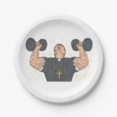 Primaire Borden voor vloeiend papier Papieren Bordje (Voorkant)