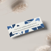 Primaire botanische bruiloft Website RSVP-kaarten Mini Visitekaartjes