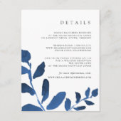 Primaire botanische gastkaart informatiekaartje (Voorkant)