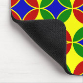 Primaire Circles-01-COMPUTER MOUSEPAD Muismat (Hoek)