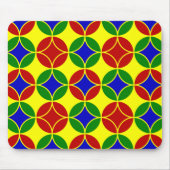 Primaire Circles-01-COMPUTER MOUSEPAD Muismat (Voorkant)
