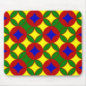 Primaire Circles-02-COMPUTER MOUSEPAD Muismat (Voorkant)