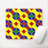 Primaire Circles-03-COMPUTER MOUSEPAD Muismat (Met muis)