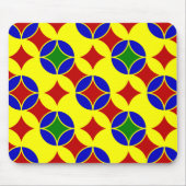 Primaire Circles-03-COMPUTER MOUSEPAD Muismat (Voorkant)