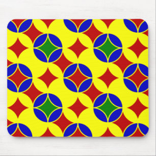 Primaire Circles-03-COMPUTER MOUSEPAD Muismat