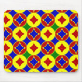 Primaire Circles-07-COMPUTER MOUSEPAD Muismat (Voorkant)