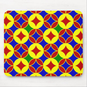 Primaire Circles-07-COMPUTER MOUSEPAD Muismat