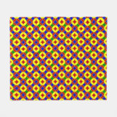 Primaire Circles-07-FLEECE BLANKET M Fleece Deken (Voorkant (Horizontaal))