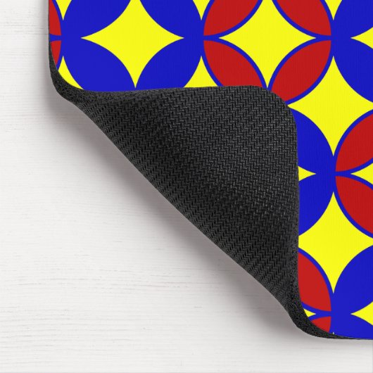 Primaire Circles-08-COMPUTER MOUSEPAD Muismat (Hoek)