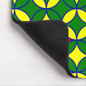 Primaire Circles-11-COMPUTER MOUSEPAD Muismat (Hoek)