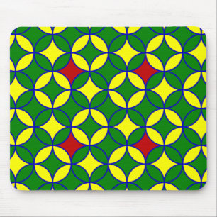 Primaire Circles-11-COMPUTER MOUSEPAD Muismat