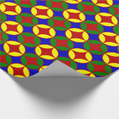 Primaire Circles-4-GIFT WRAPPINGPAPIER Cadeaupapier (Hoek)