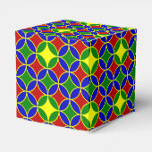 Primaire Circles-5-PARTIJ FAVOR BOX, vierkante doo Bedankdoosjes (Achterkant)