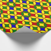 Primaire Circles-6-GIFT WRAPPINGPAPIER Cadeaupapier (Hoek)