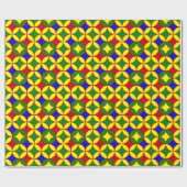 Primaire Circles-6-GIFT WRAPPINGPAPIER Cadeaupapier (Vlak)