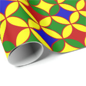 Primaire Circles-6-GIFT WRAPPINGPAPIER Cadeaupapier (Rol Hoek)