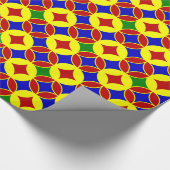 Primaire Circles-7-GIFT WRAPPINGPAPIER Cadeaupapier (Hoek)