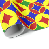 Primaire Circles-7-GIFT WRAPPINGPAPIER Cadeaupapier (Rol Hoek)