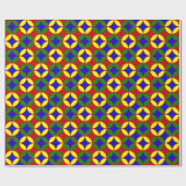 Primaire Circles-9-GIFT WRAPPING PAPER Cadeaupapier (Vlak)