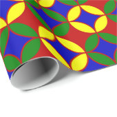 Primaire Circles-9-GIFT WRAPPING PAPER Cadeaupapier (Rol Hoek)