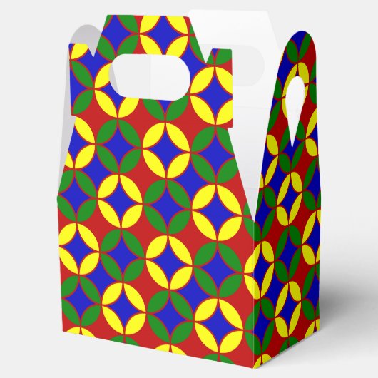 Primaire Circles-9-PARTIJ FAVOR BOX, kabelstijl Bedankdoosjes (Geopend)