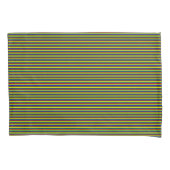 Primaire Colors-Stripes 25-piloot Hoesje set Kussensloop (Voorkant-Links)
