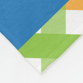 Primaire crisis, op maat gesneden, griepbundel fleece deken (Hoek)