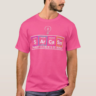 Primaire elementen van de Humor Chemistry Teacher  T-shirt