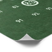 Primaire getallen tot 100 poster (Hoek)