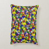 Primaire gezichtskralen-GEEL-ACCENT PILLOW Accent Kussen (Achterkant (Verticaal))