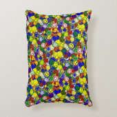 Primaire gezichtskralen-GEEL-ACCENT PILLOW Accent Kussen (Voorkant(Verticaal))