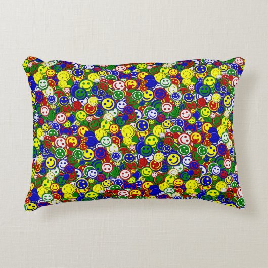 Primaire gezichtskralen — GROENEN-ACCENT PILLOW Decoratief Kussen (Voorkant)