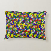 Primaire gezichtskralen — GROENEN-ACCENT PILLOW Decoratief Kussen (Achterkant)