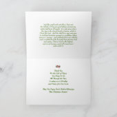 Primaire kerstkaart voor teamleider feestdagen kaart (Binnen)