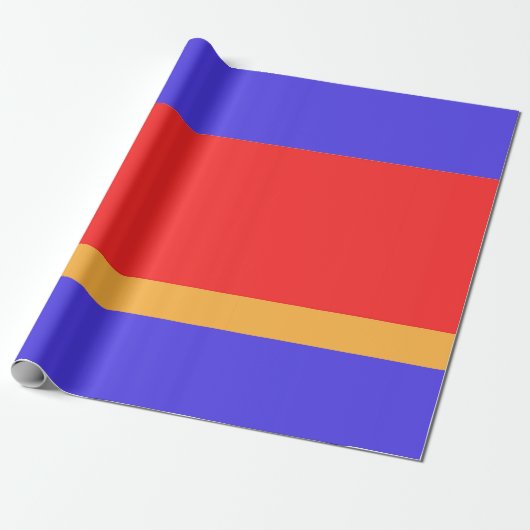 Primaire kleuren cadeaupapier (Uitgerold)