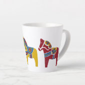 Primaire kleuren Dala Paarden door Julia Latte Mok (Rechterhoek)