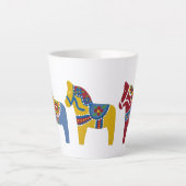 Primaire kleuren Dala Paarden door Julia Latte Mok (Voorkant)