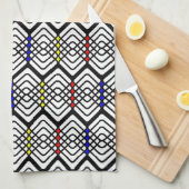 Primaire kleuren handdoek (Quarter Fold)