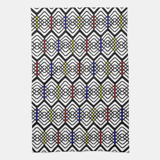 Primaire kleuren handdoek (Verticaal)