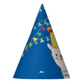 Primaire kleuren lama feesthoedjes (Links)