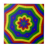 Primaire kleuren met rolventilator 1 tegeltje (Voorkant)