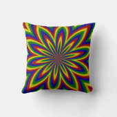 Primaire kleuren met rolventilator, Sierkussen met (Achterkant)