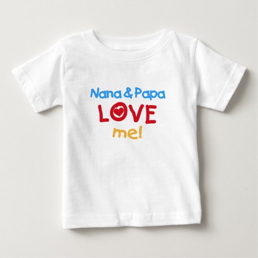 Primaire kleuren Nana en Papa Love Me (Voorkant)