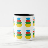 Primaire kleuren Pyrex Coffee Mok (Center)