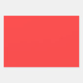 Primaire kleuren Solid Gift Wrap Set Inpakpapier Vel (Voorkant)