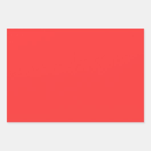 Primaire kleuren Solid Gift Wrap Set Inpakpapier Vel (Voorkant)